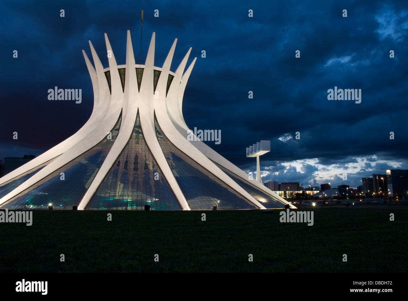 The Cathedral of Brasília Stock Photo