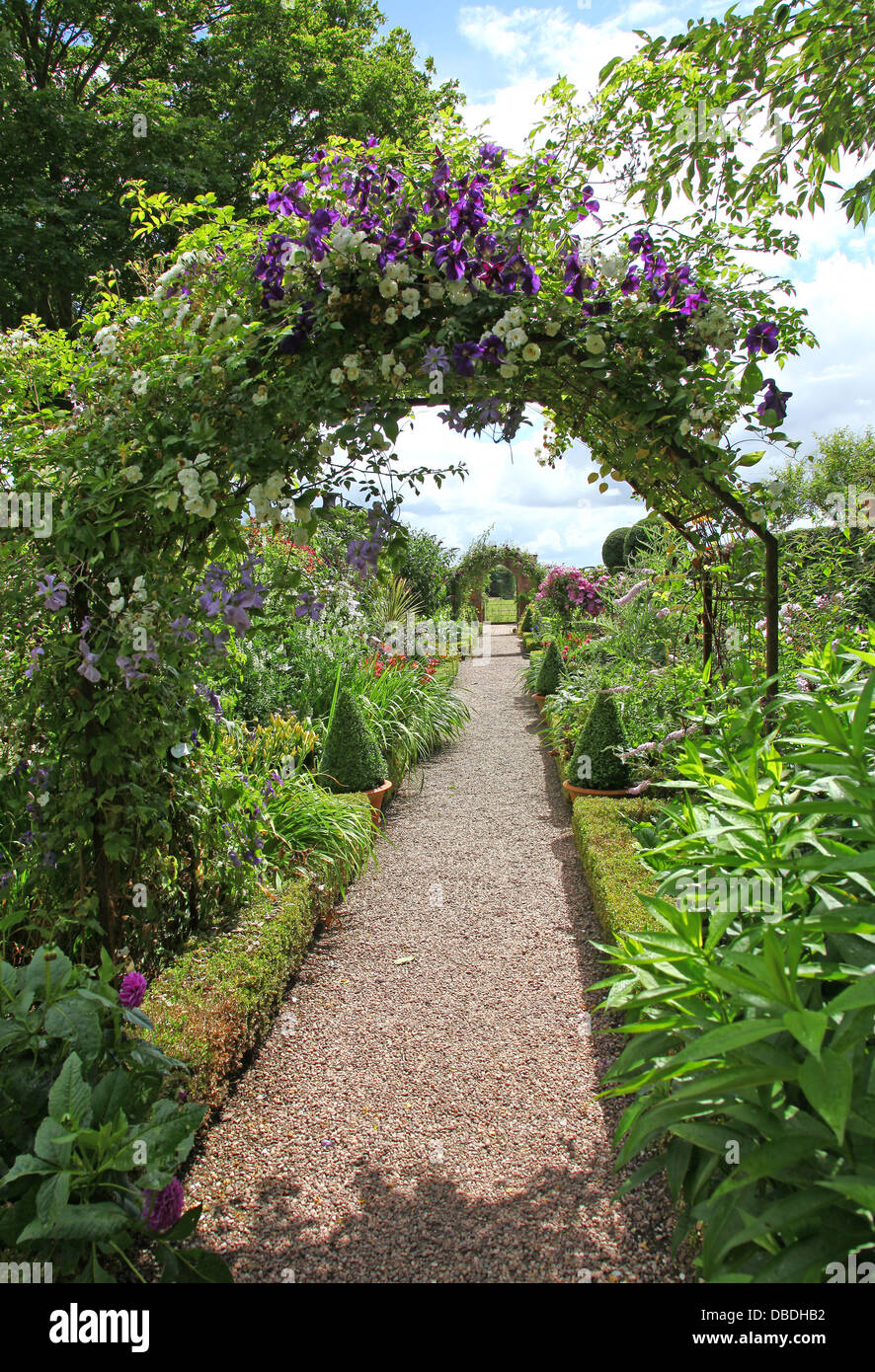 Wollerton Old Hall Gardens garden Wollerton Market Drayton Shropshire
