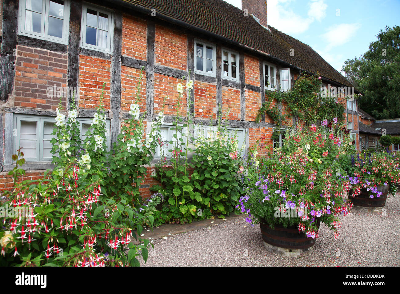 Wollerton old hall gardens garden hires stock photography and images