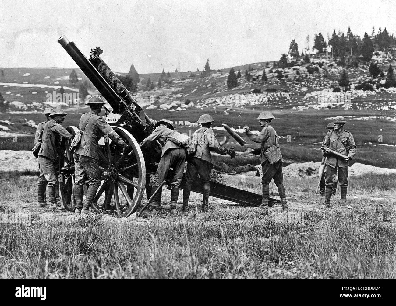 Ww1 Cannon High Resolution Stock Photography and Images - Alamy