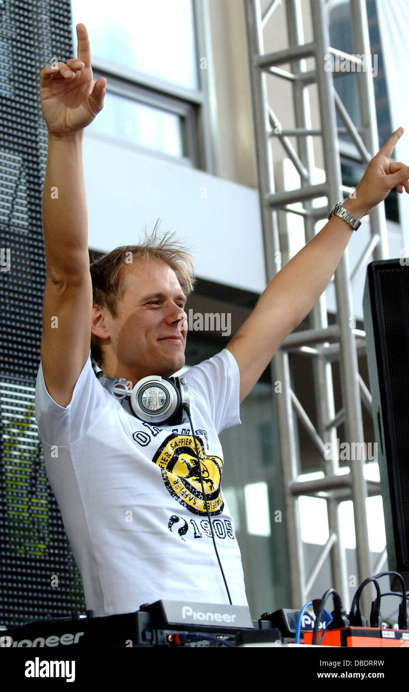 Armin Van Buuren performs at The Hard Rock Hotel San Diego, California ...