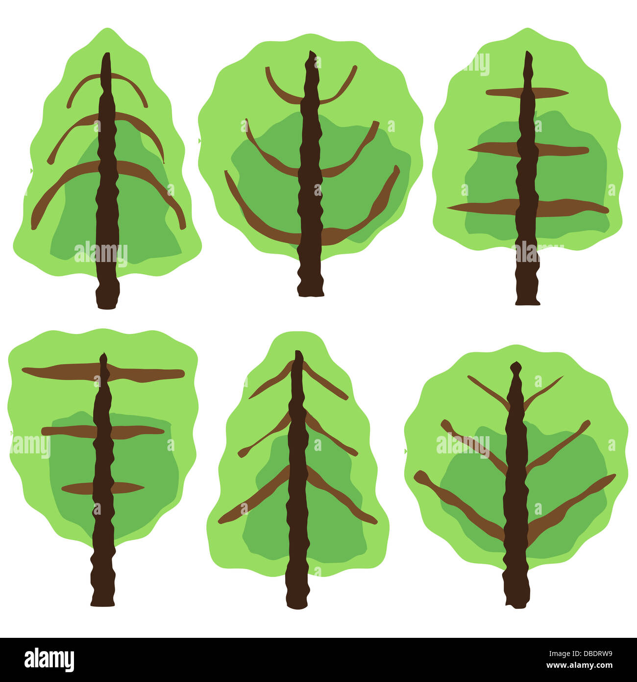 Cartoon Trees Stock Photos & Cartoon Trees Stock Images - Alamy