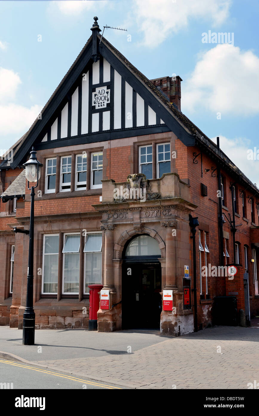 old post office in a Shropshire town Stock Photo Alamy