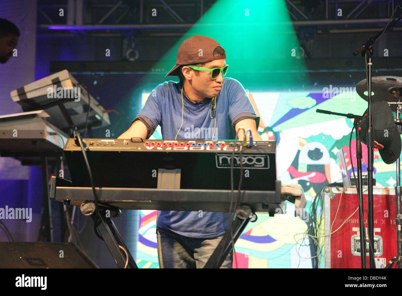 Chad Hugo Of N E R D Coors Light Search For The Coldest National Stock Photo Alamy