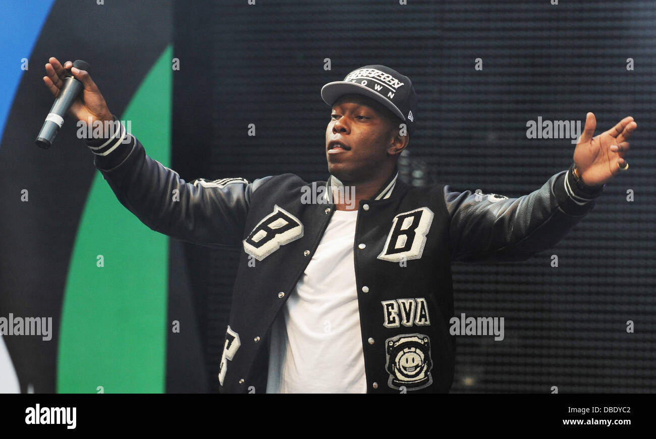 Dizzee Rascal 2012 Dizzee Rascal performing at the