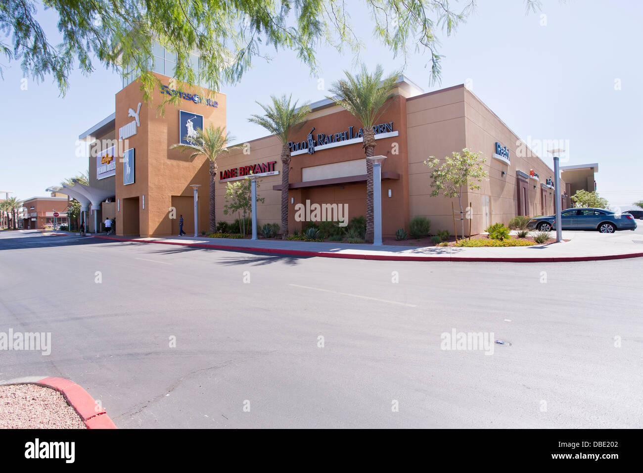 United States, Nevada, Las Vegas, Outlet Center, shopping mall and factory  shops Stock Photo - Alamy