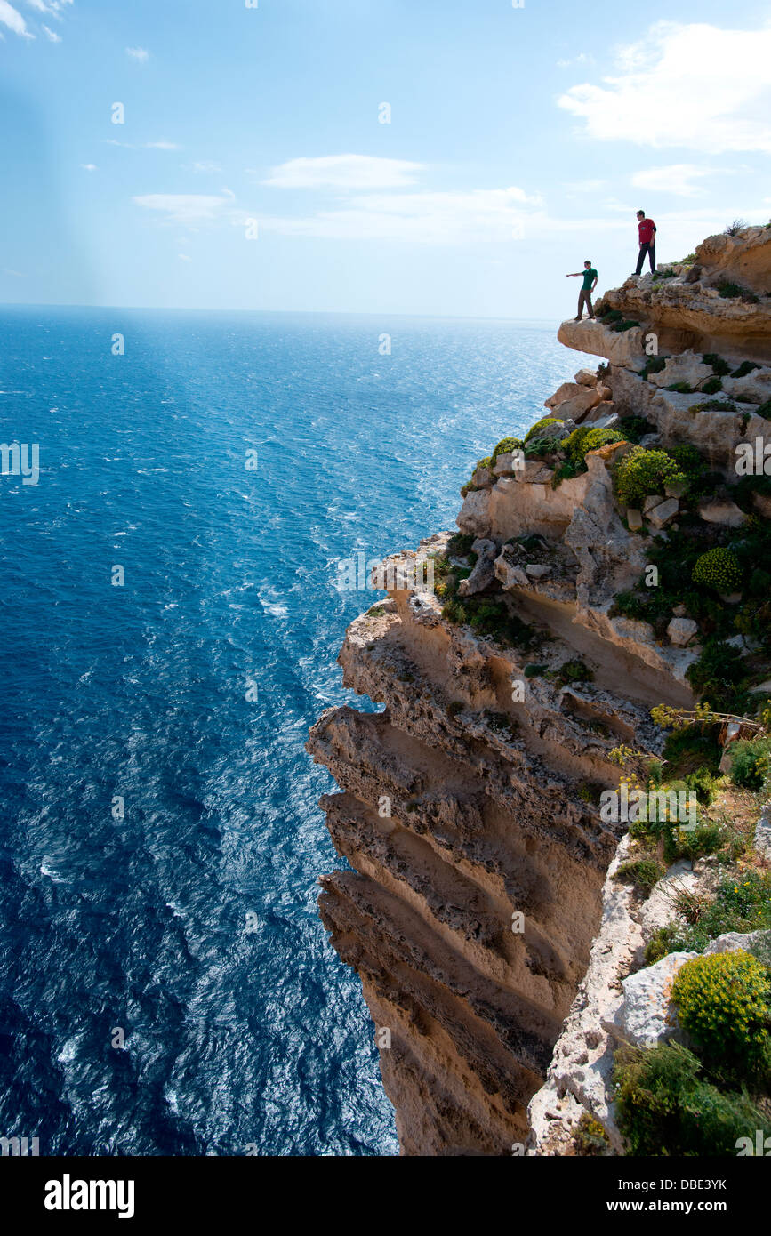 Malta Sport Climbing 2012 Stock Photo Alamy