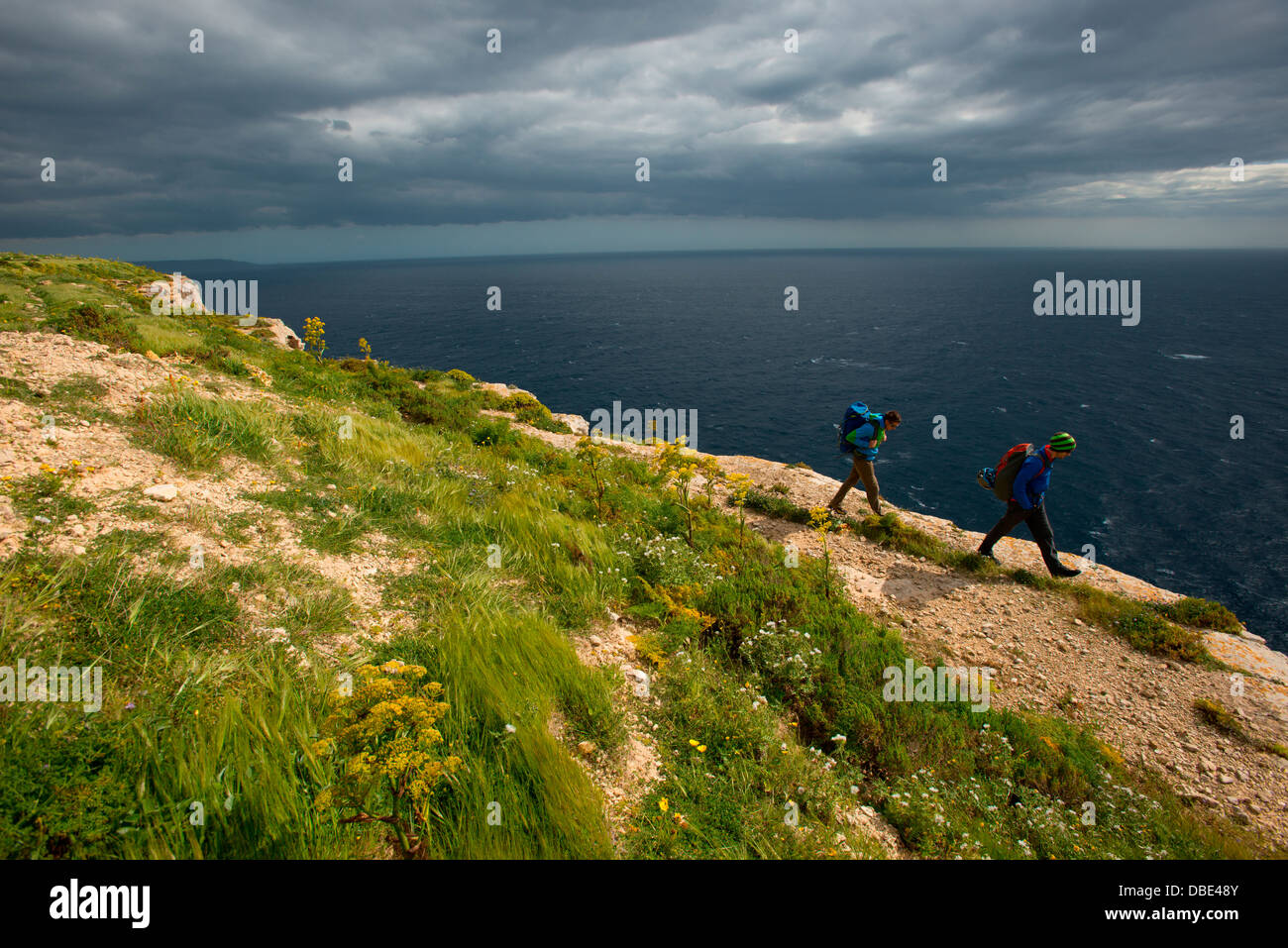 Malta Sport Climbing 2012 Stock Photo Alamy