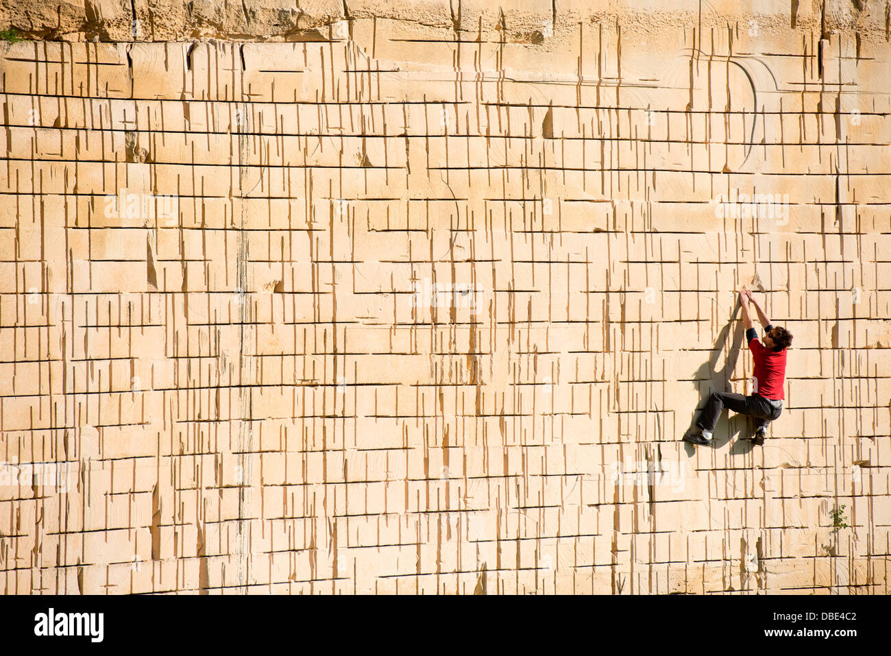 Malta Sport Climbing 2012 Stock Photo Alamy