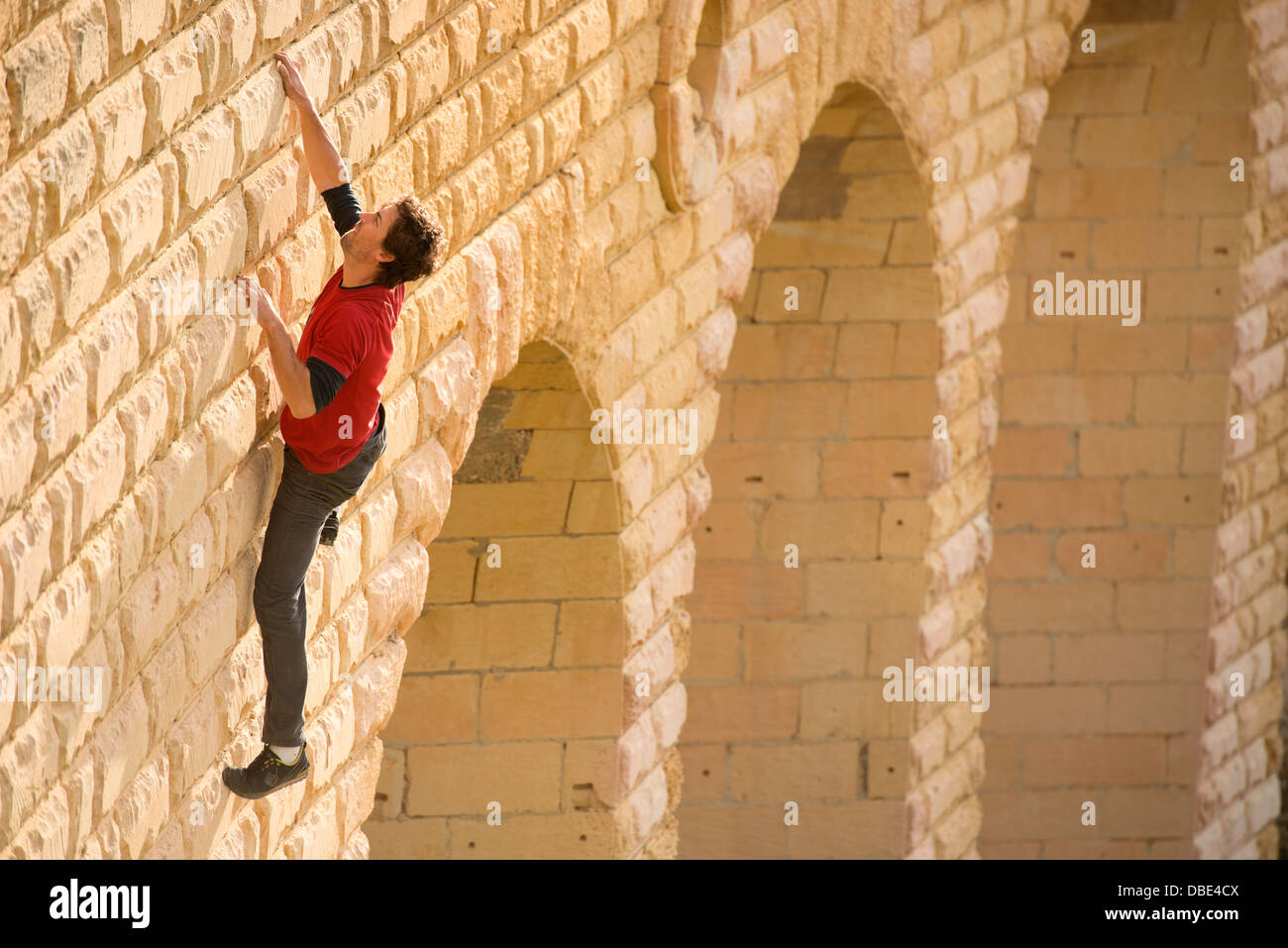 Malta Sport Climbing 2012 Stock Photo Alamy