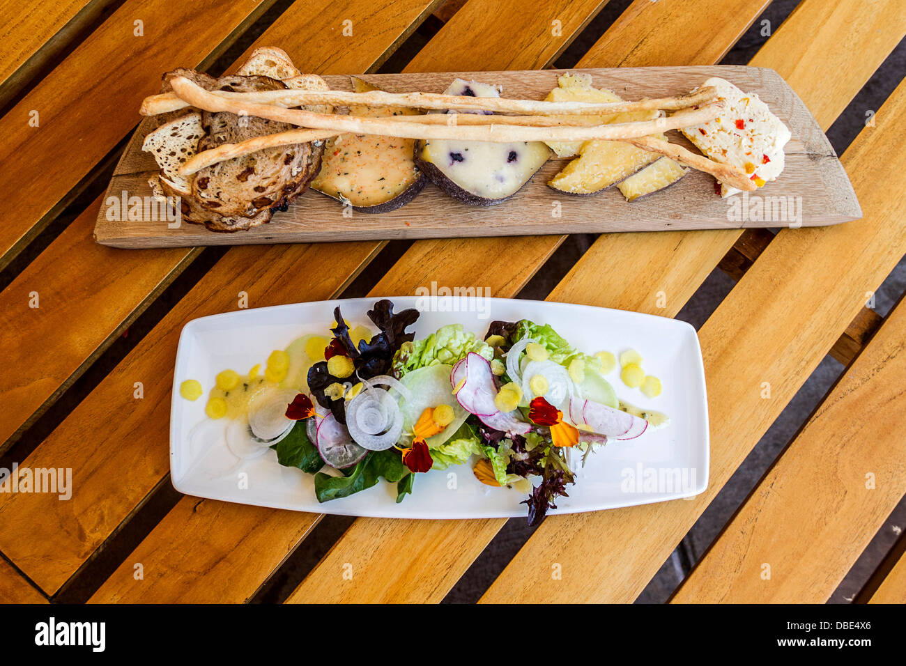 Trellis Restaurant's 2Hour Salad (two hours from farm to table) with