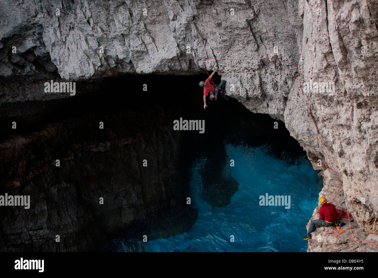 Malta Sport Climbing 2012 Stock Photo Alamy