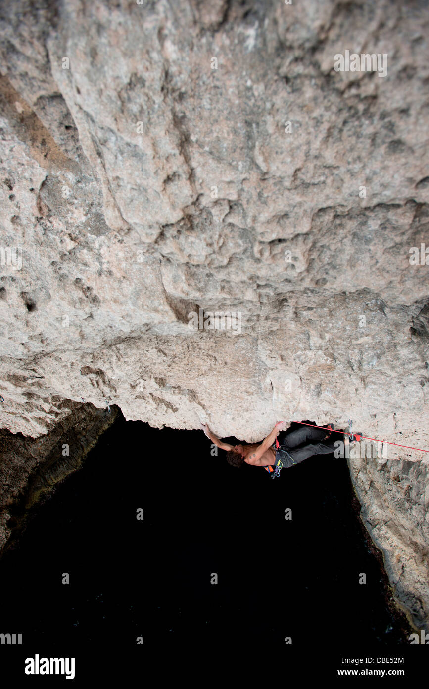 Malta Sport Climbing 2012 Stock Photo Alamy