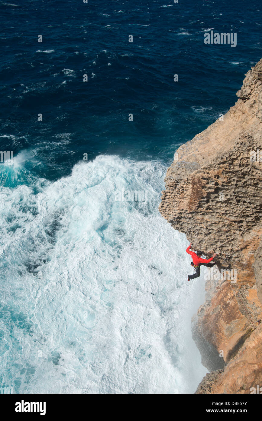 Malta Sport Climbing 2012 Stock Photo Alamy
