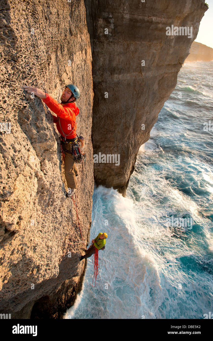 Malta Sport Climbing 2012 Stock Photo Alamy