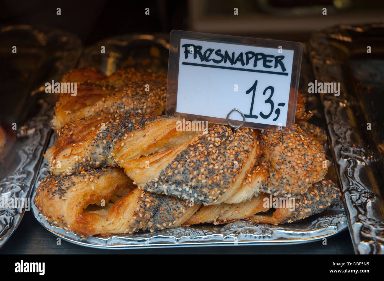Denmark. Copenhagen. Bakery. Danish pastries Stock Photo Alamy