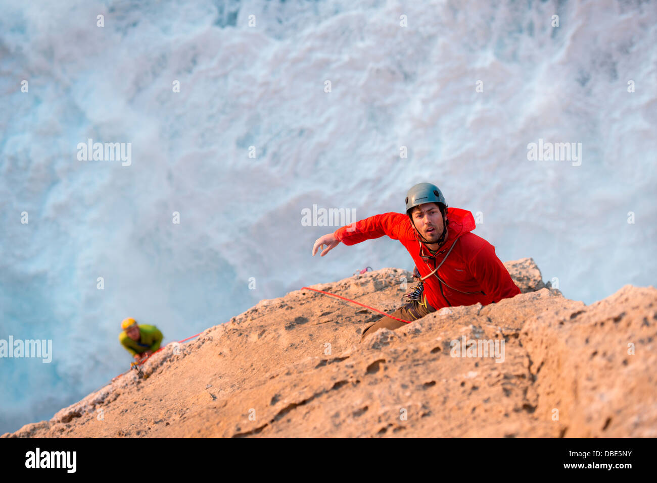 Malta Sport Climbing 2012 Stock Photo Alamy