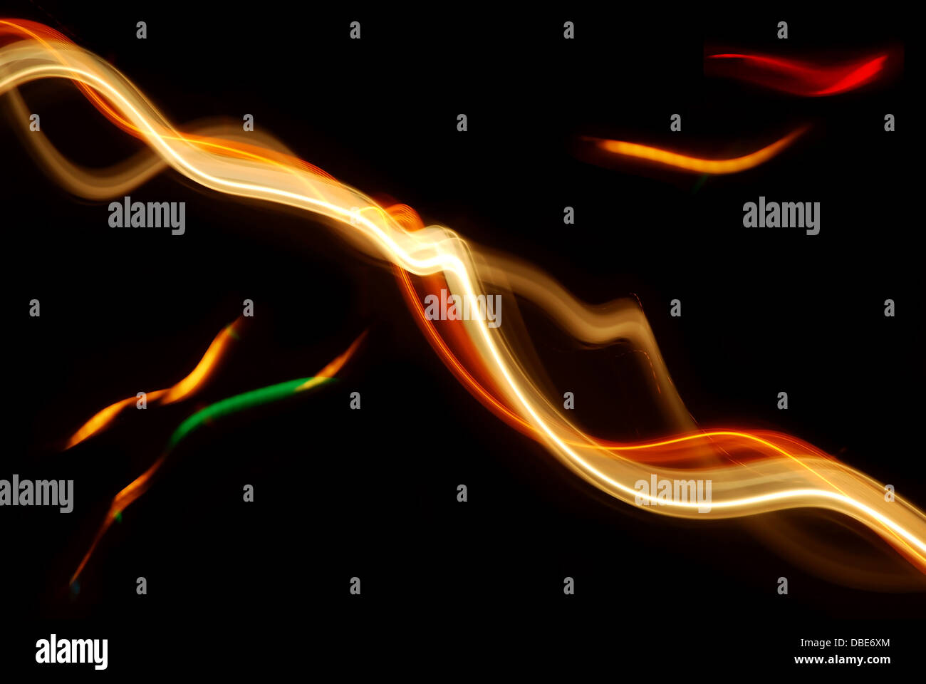 Streaks of colorful lights in motion Stock Photo - Alamy