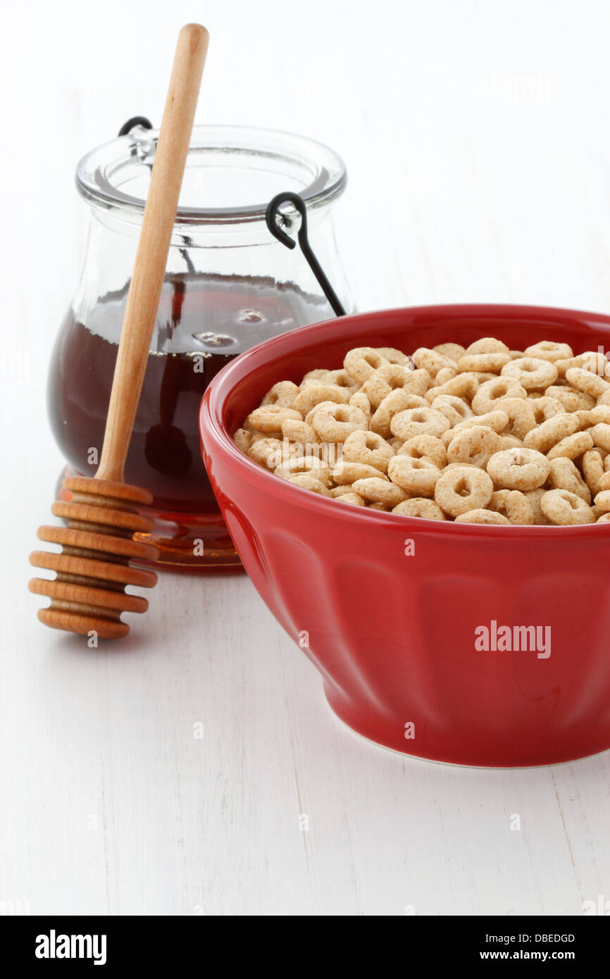 Delicious and nutritious lightly toasted honey, nuts and oats cereal