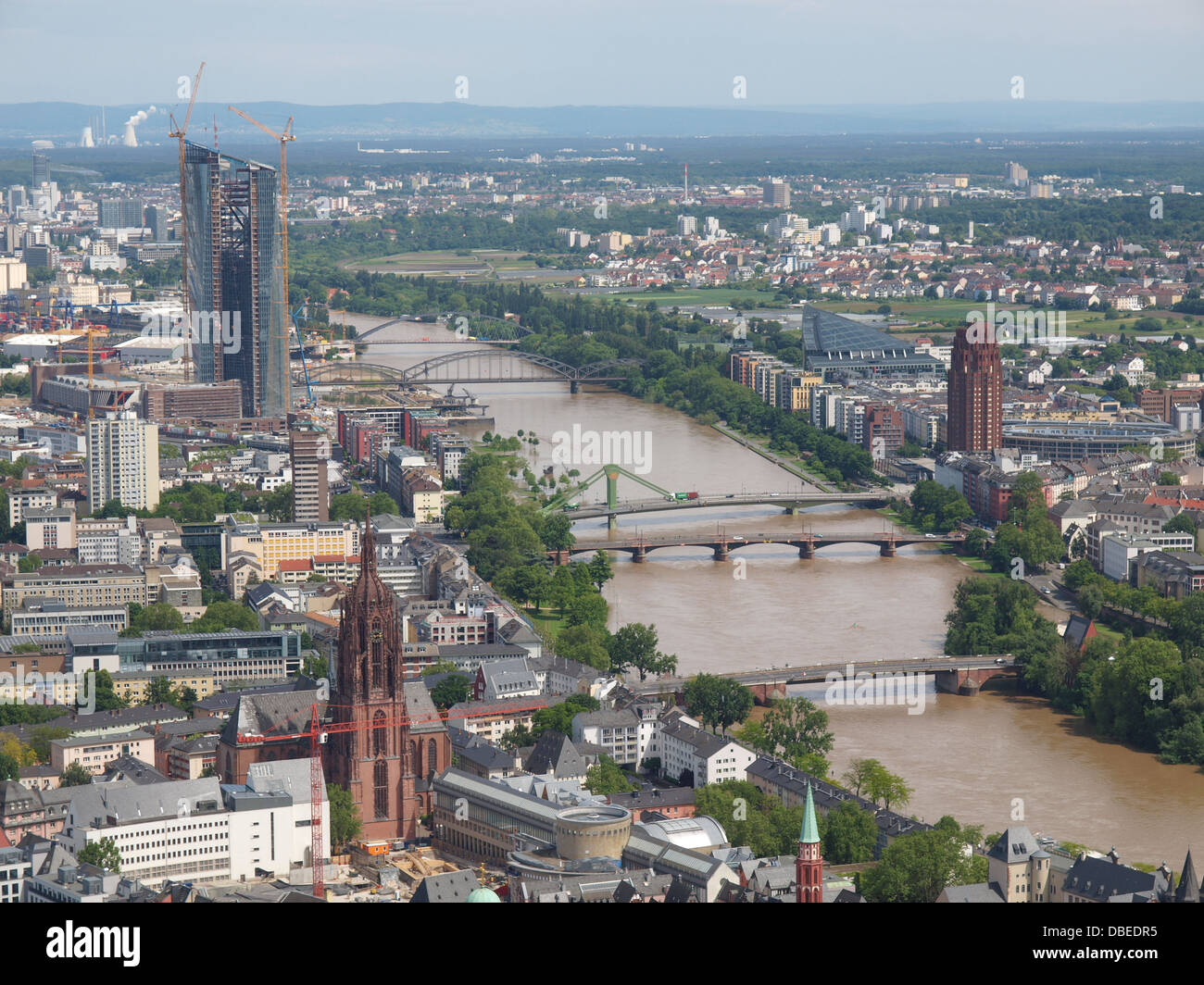 City of Frankfurt am Main in Germany Stock Photo Alamy