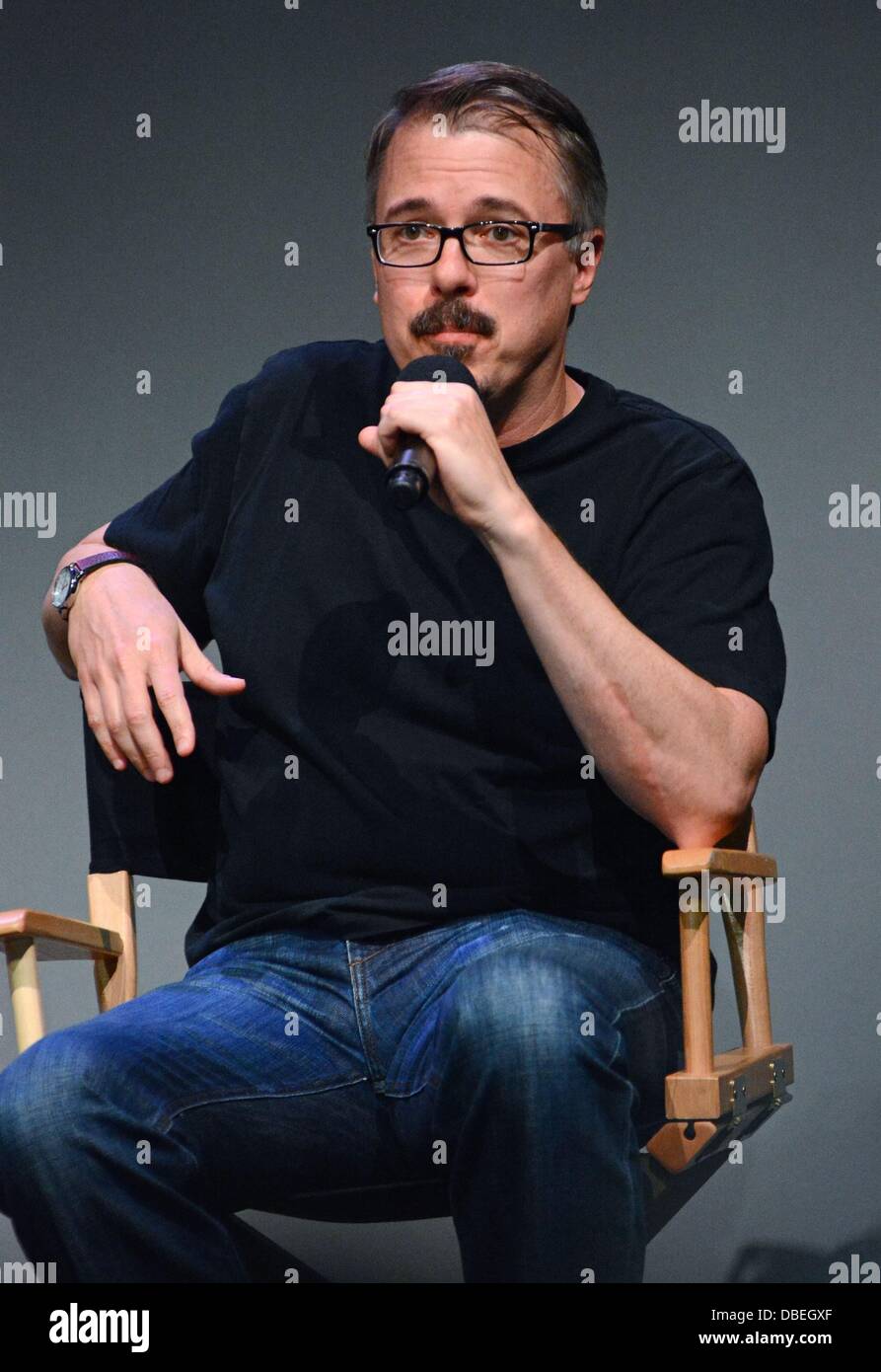 Vince gilligan meet the creator and cast hi-res stock photography and