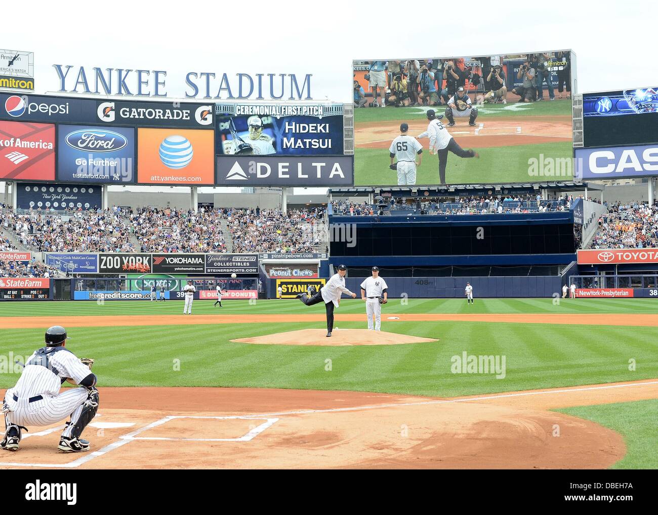 The Bronx New York USA 28th 2013 Hideki Matsui MLB Hideki