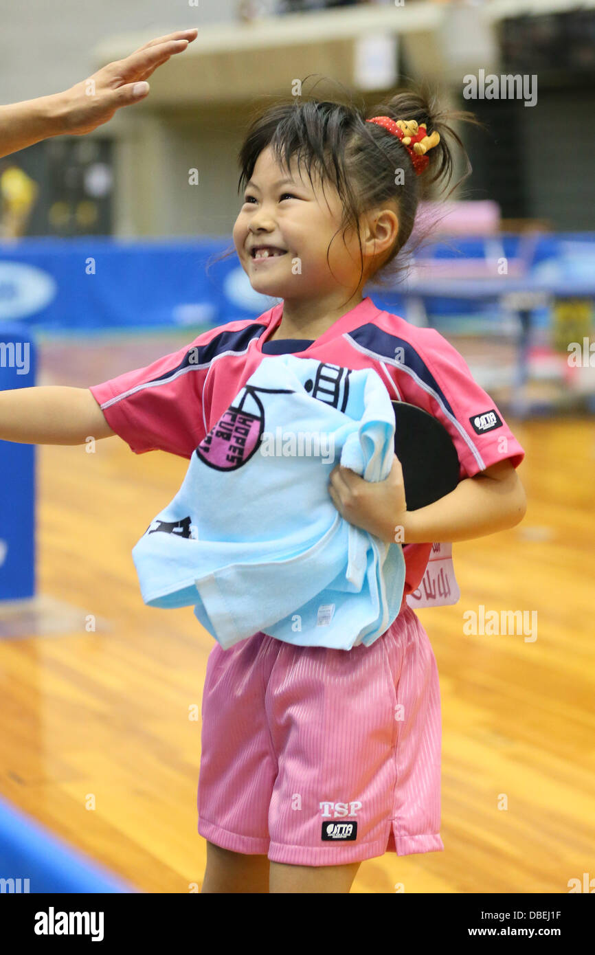 Hyogo, Japan. 28th July 2013. Table Tennis All Japan Table Tennis