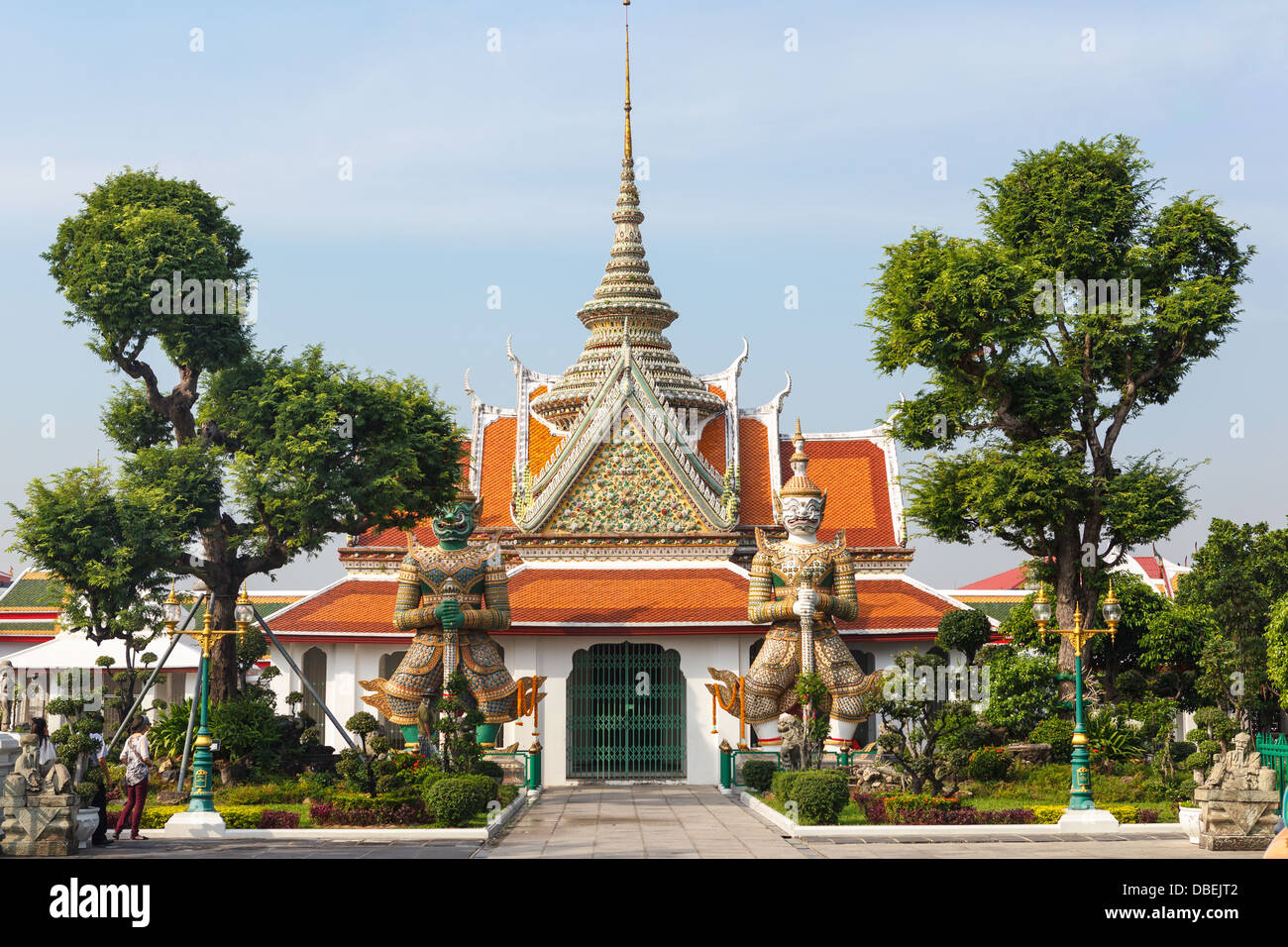 'Wat Arun' Temple in Bangkok,Thailand Stock Photo
