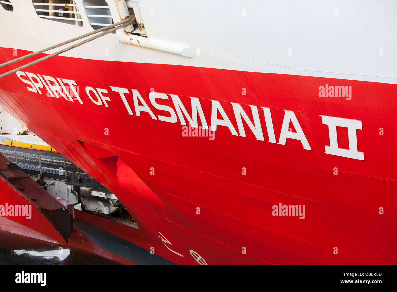 Spirit of Tasmania Stock Photo