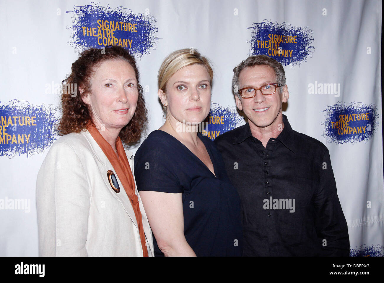 Brenda Wehle, Molly Price and Stephen Spinella Opening night after