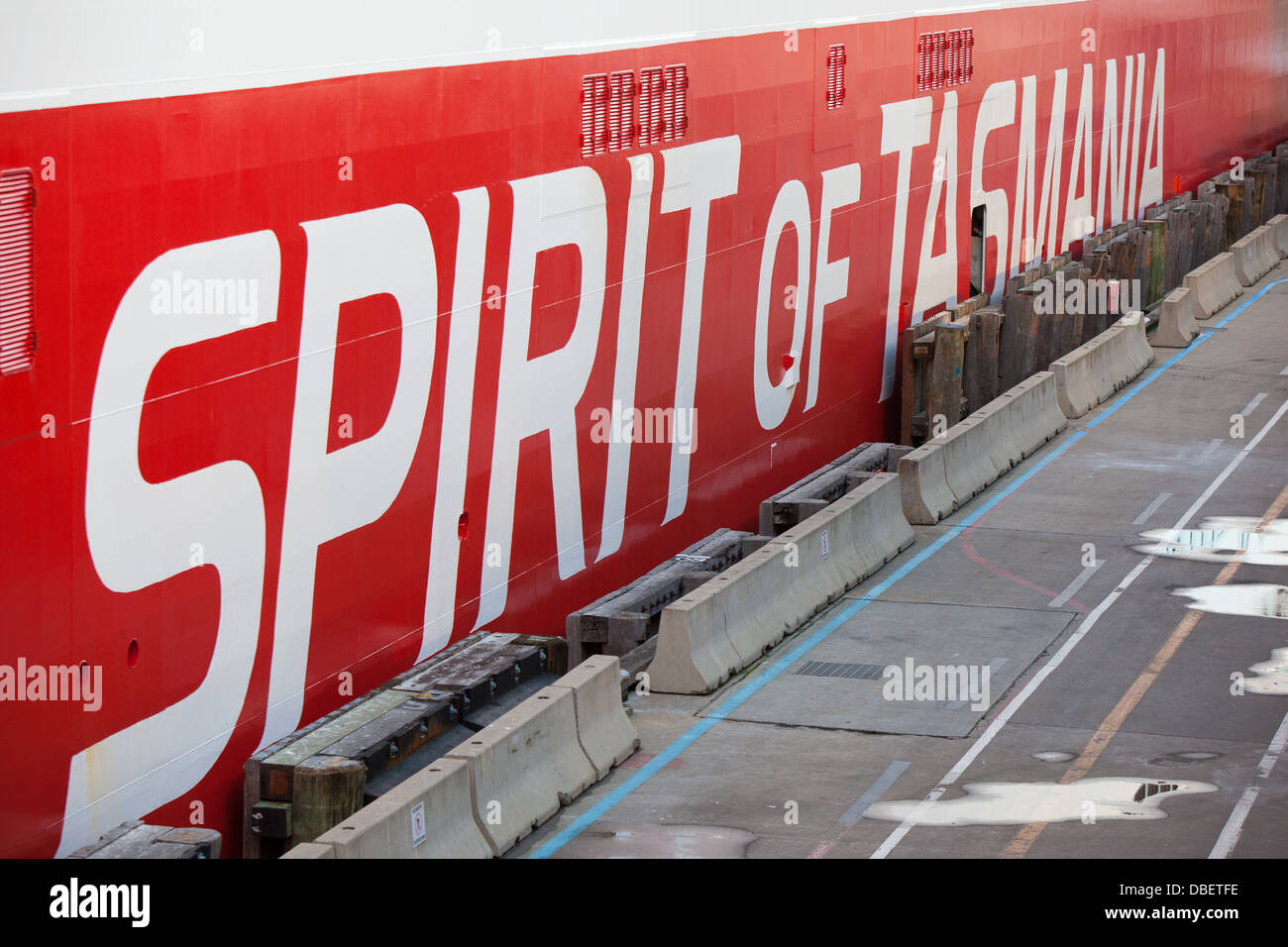 Spirit of Tasmania Stock Photo
