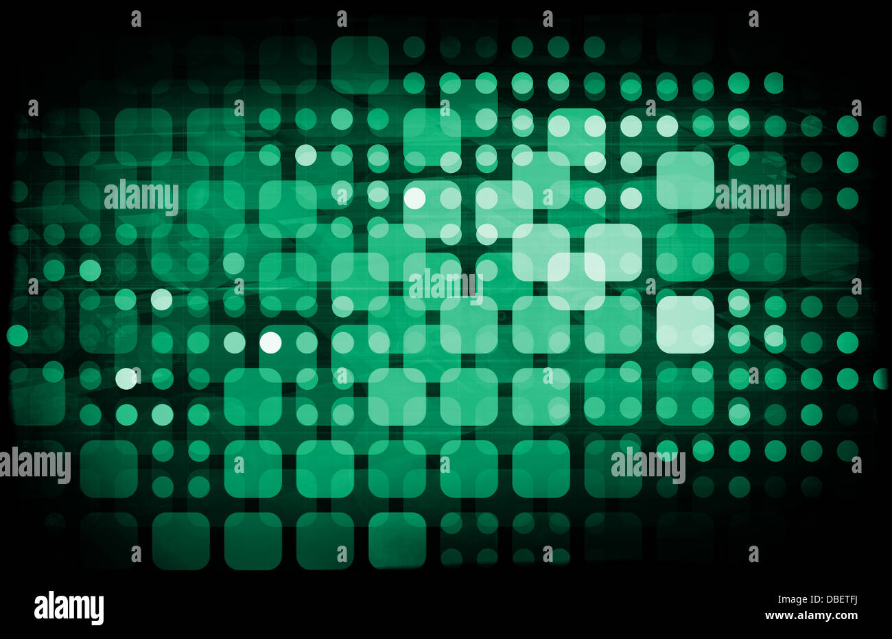 Data Processing as System and Business Informatics Stock Photo