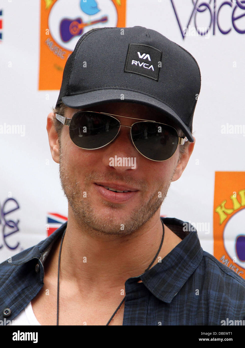 Ryan Phillippe Hudson Jeans Sponsors the 5th Annual Kidstock to Benefit One Voice Scholars Program held at The Greystone Mansion Beverly Hills, California - 05.06.11 Stock Photo