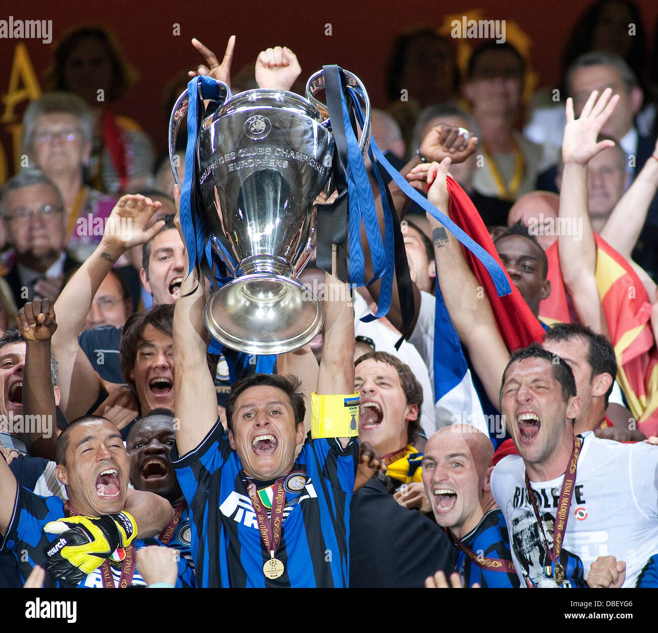 2010 UEFA Champions League Final Opening Ceremony, Santiago Bernabeu,  Madrid 