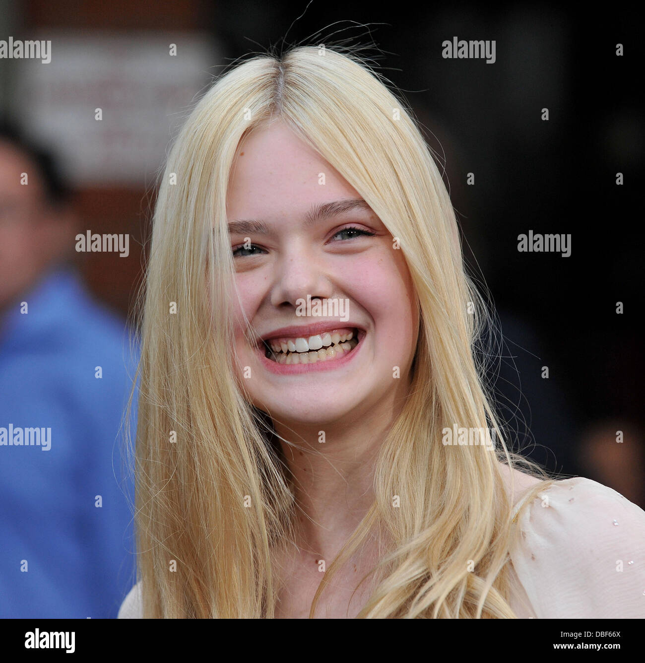 Elle Fanning Los Angeles Premiere of "Super 8" held at the Regency