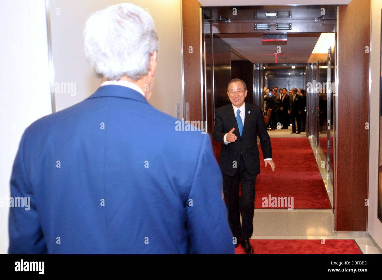 Un secretary general ban ki moon hi-res stock photography and images ...
