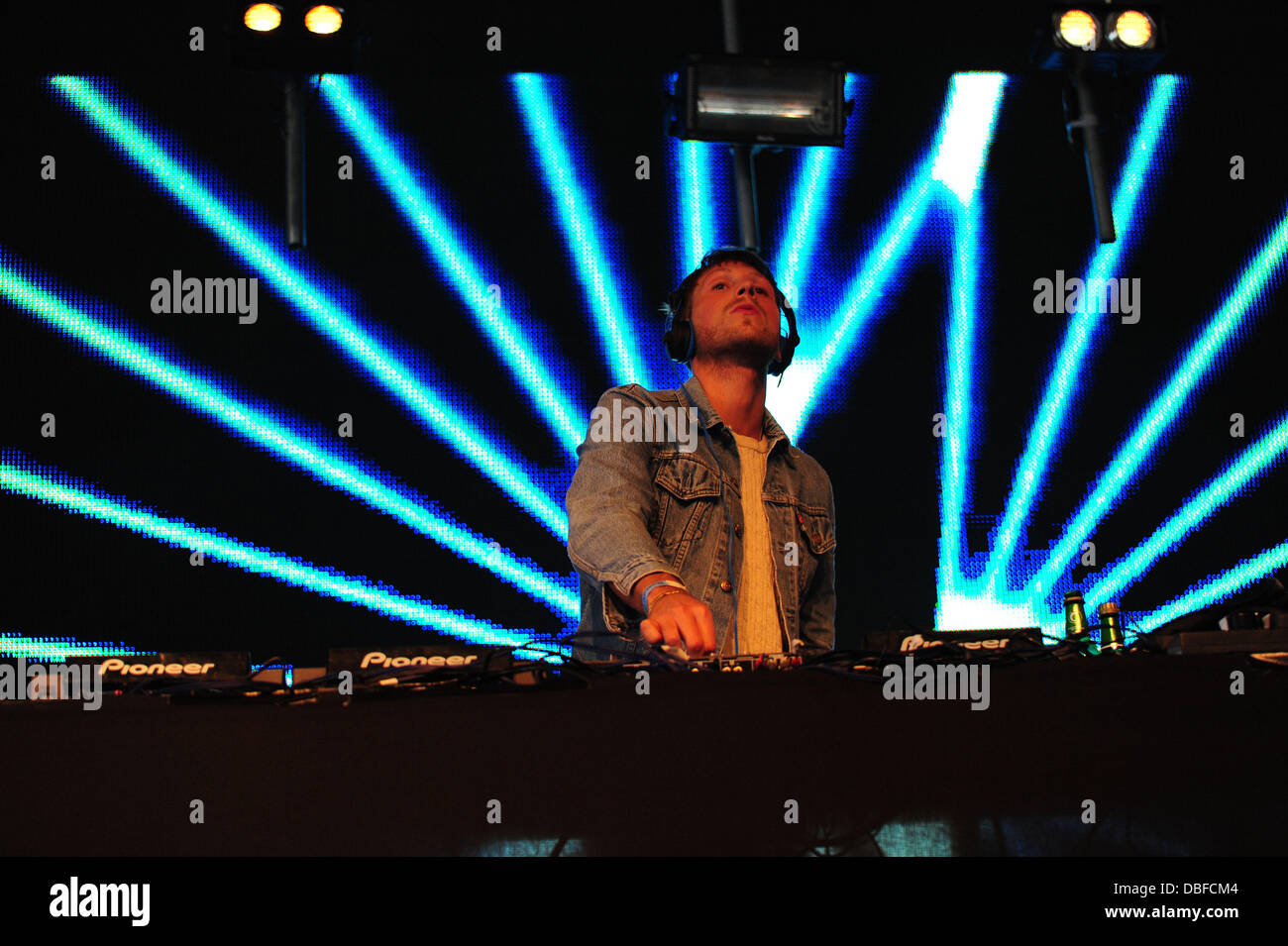 DJ Burns Performances from the Parklife Weekender held at Platts Field