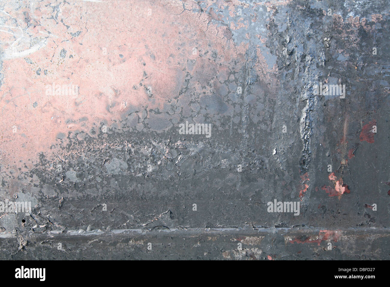 burned car paint Stock Photo Alamy