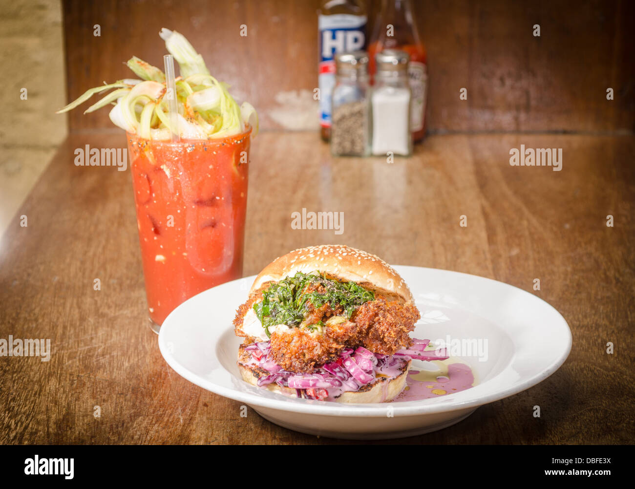 Greasy burger hires stock photography and images Alamy