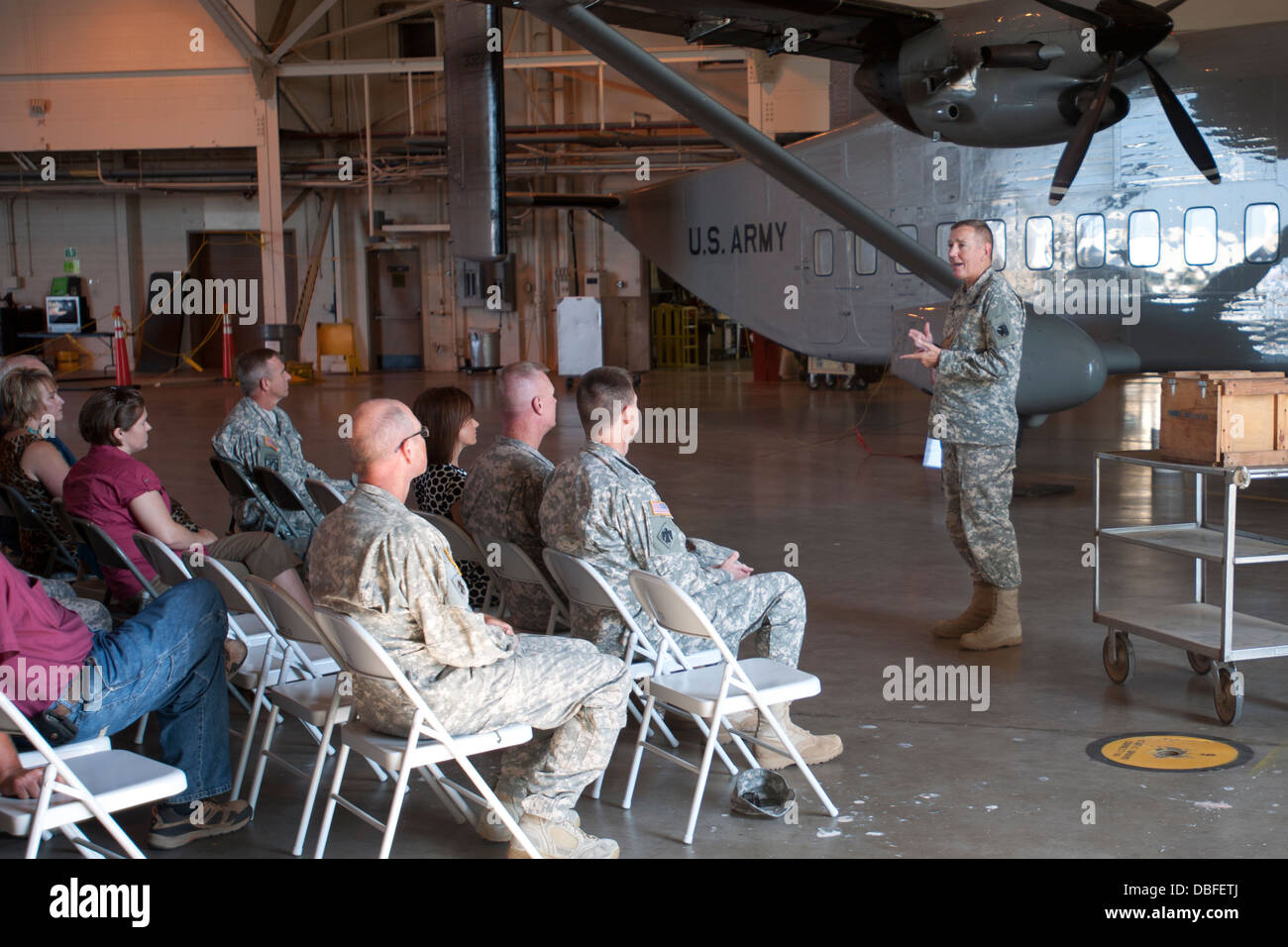 Col. Jon Harrison, state aviation officer for the Oklahoma Army