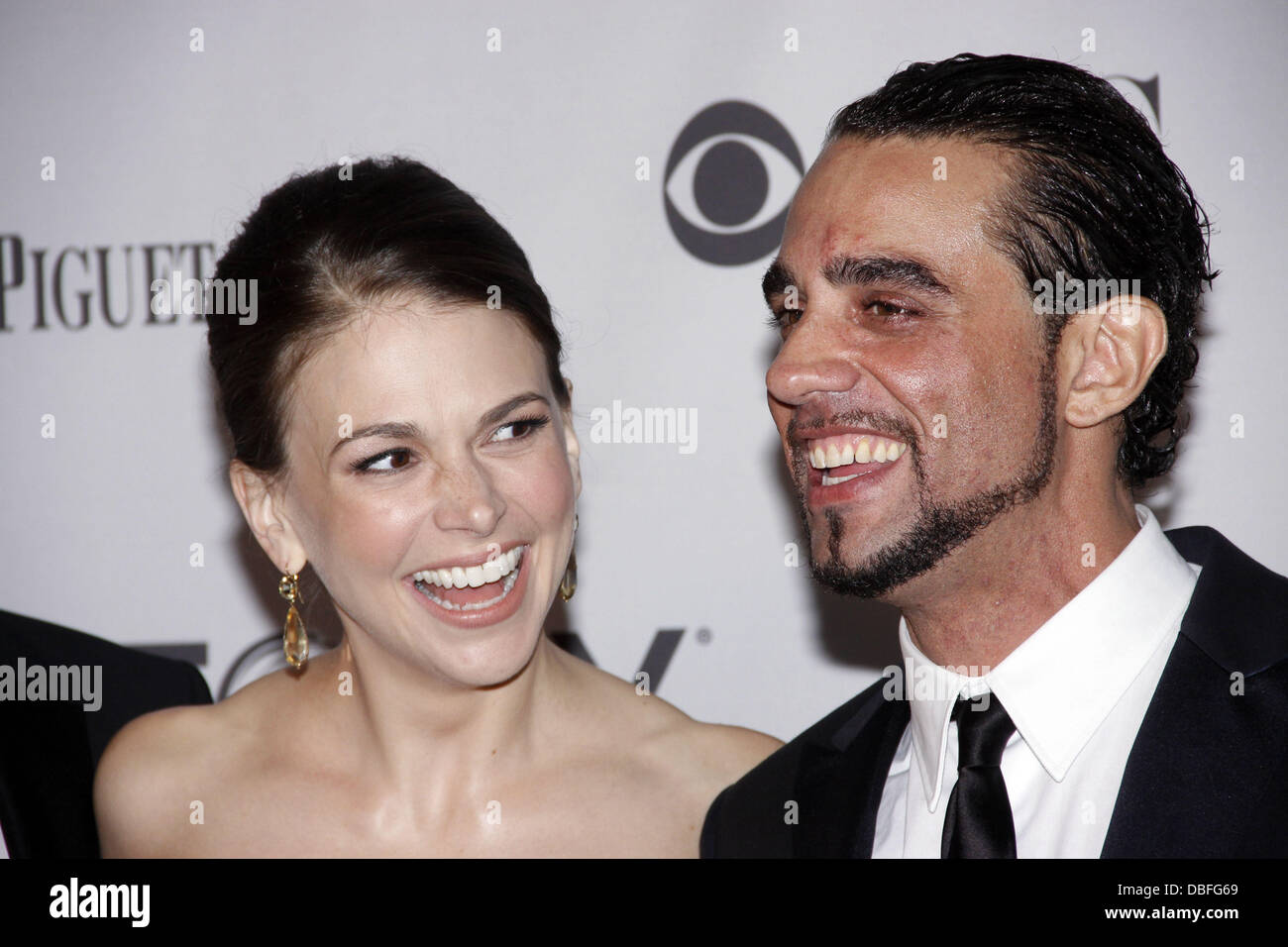 Sutton Foster and Bobby Cannavale The 65th Annual Tony Awards, held at