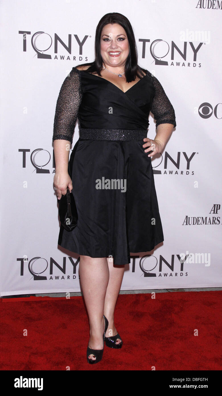 Brooke Elliott from the Tv show Drop Dead Diva The 65th Annual Tony Awards,  held at Beacon Theatre - Arrivals New York City, USA - 12.06.11 Stock Photo  - Alamy