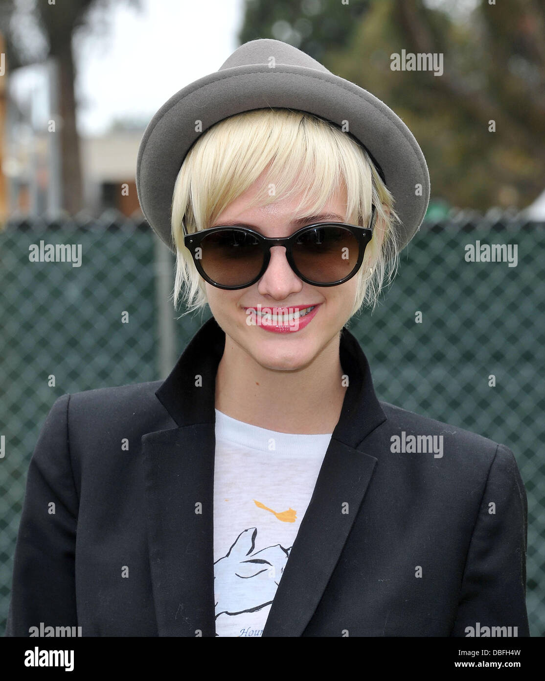 Ashlee Simpson 22nd Annual Time for Heroes Celebrity Picnic Sponsored By Disney to Benefit the Elizabeth Glaser Pediatric AIDS Foundation held at the Wadsworth Theater on the Veteran Administration Lawn Los Angeles, California - 12.06.11 Stock Photo