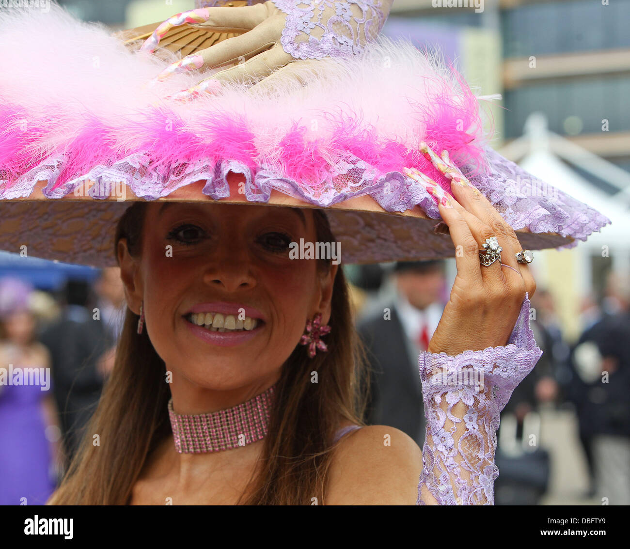 Atmosphere Royal Ascot at Ascot Racecourse Day 2 Berkshire, England