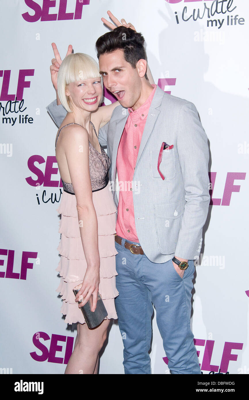 Erin Fetherston and Gabe Saporta SELF Magazine 10 year anniversary party  for Lucy Danziger and SELF July Music Issue - Arrivals New York City, USA -  15.06.11 Stock Photo - Alamy