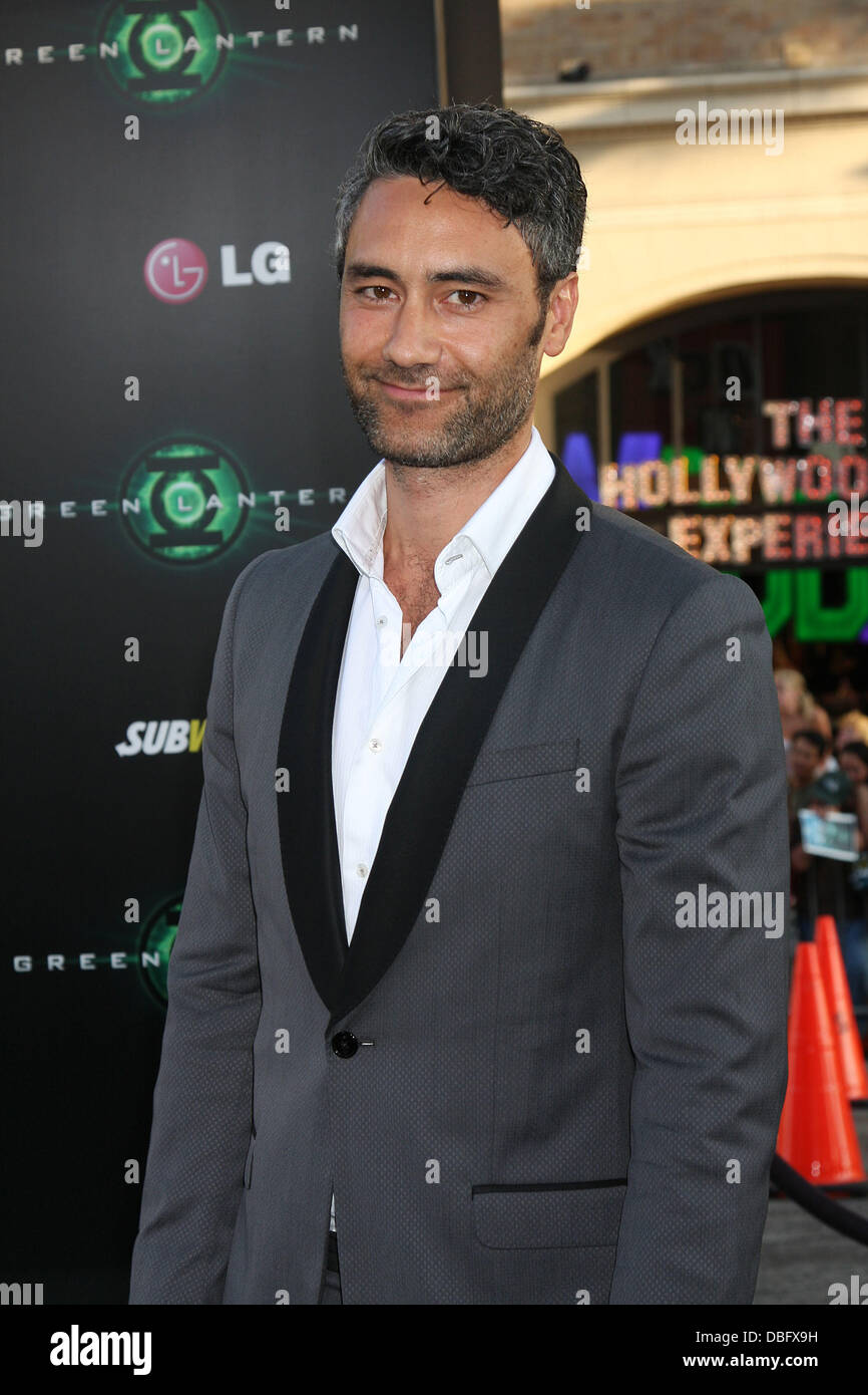 Taika Waititi Los Angeles Premiere of Warner Bros. Pictures the "Green  Lantern" held at the Grauman's Chinese Theatre Los Angeles, California -  15.06.11 Stock Photo - Alamy