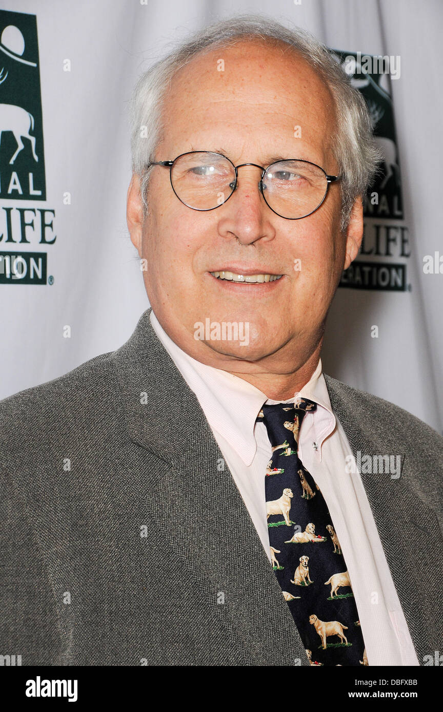 Chevy Chase The National Wildlife Federation Celebrates 75 Years with Voices For Wildlife Gala held at The Beverly Wilshire Four Seasons Hotel - Arrivals Beverly Hills, California - 15.06.11 Stock Photo