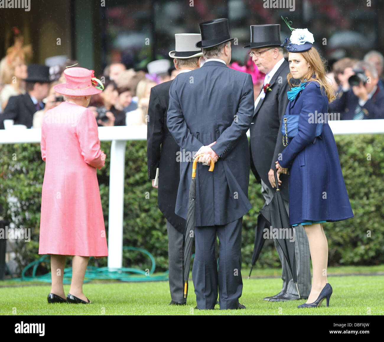 Queen Elizabeth, Princess Beatrice Royal Ascot at Ascot Racecourse