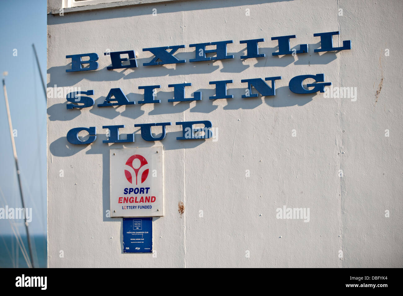 Bexhill Sailing Club, Sussex, UK Stock Photo - Alamy