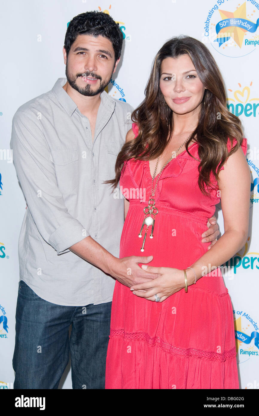 Ali Landry and Alejandro Monteverde The Pampers 50th Birthday(00)
